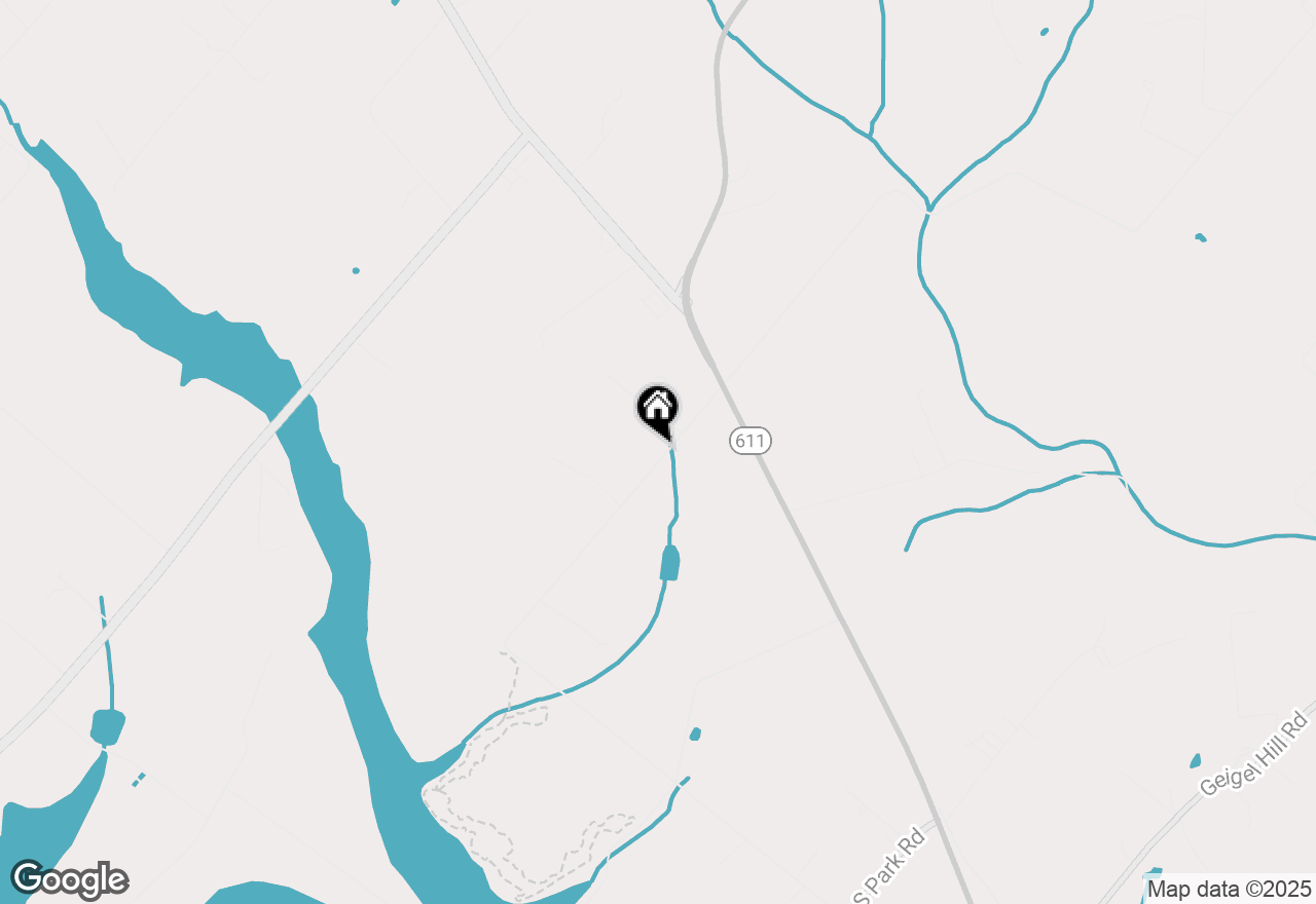 Map of 117 Tower Road, Ottsville, PA 18942