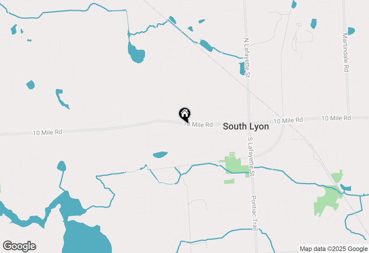 Map of 577 W Lake Street, South Lyon, MI 48178