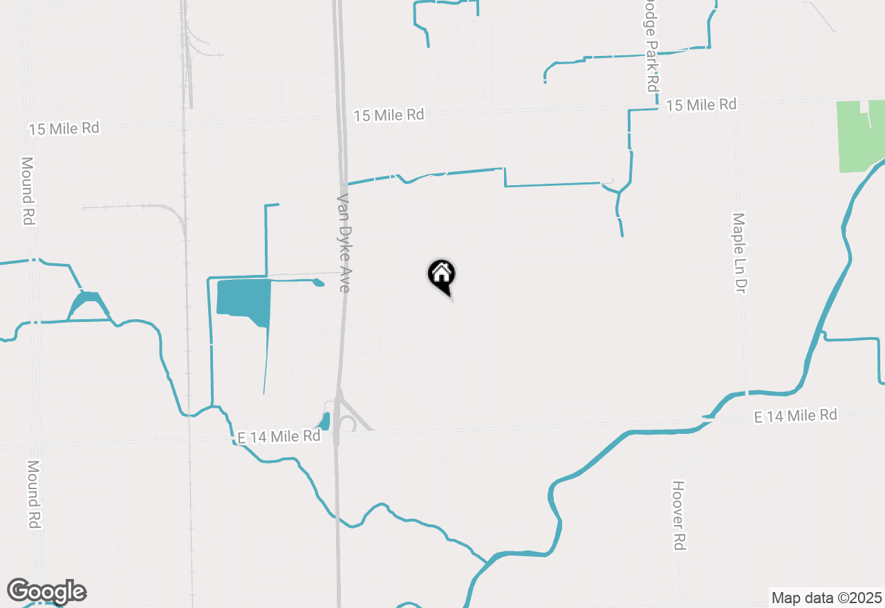 Map of 33775 Shelley Lynne Drive, Sterling Heights, MI 48312