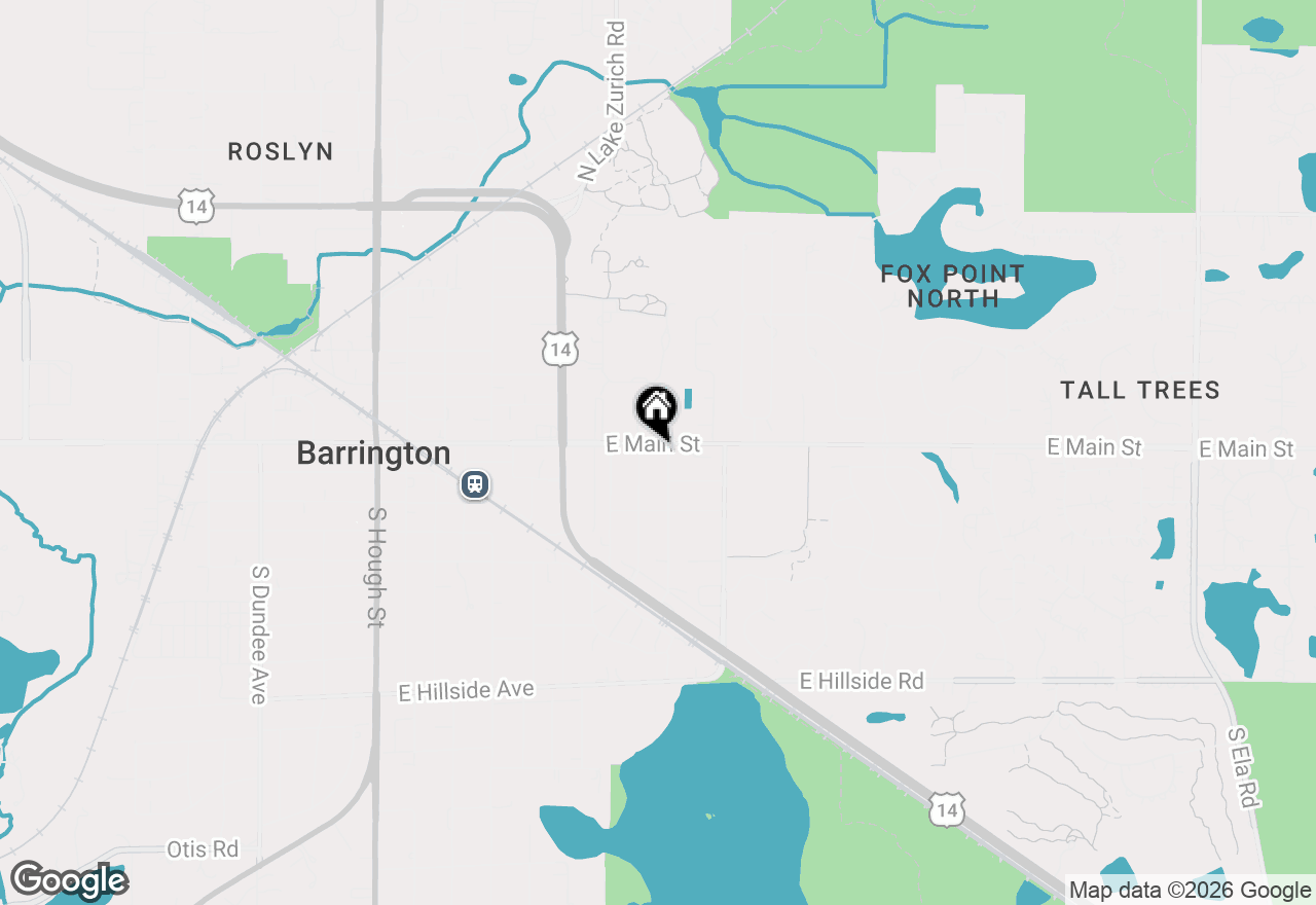 Map of 715 E Main Street, Barrington, IL 60010