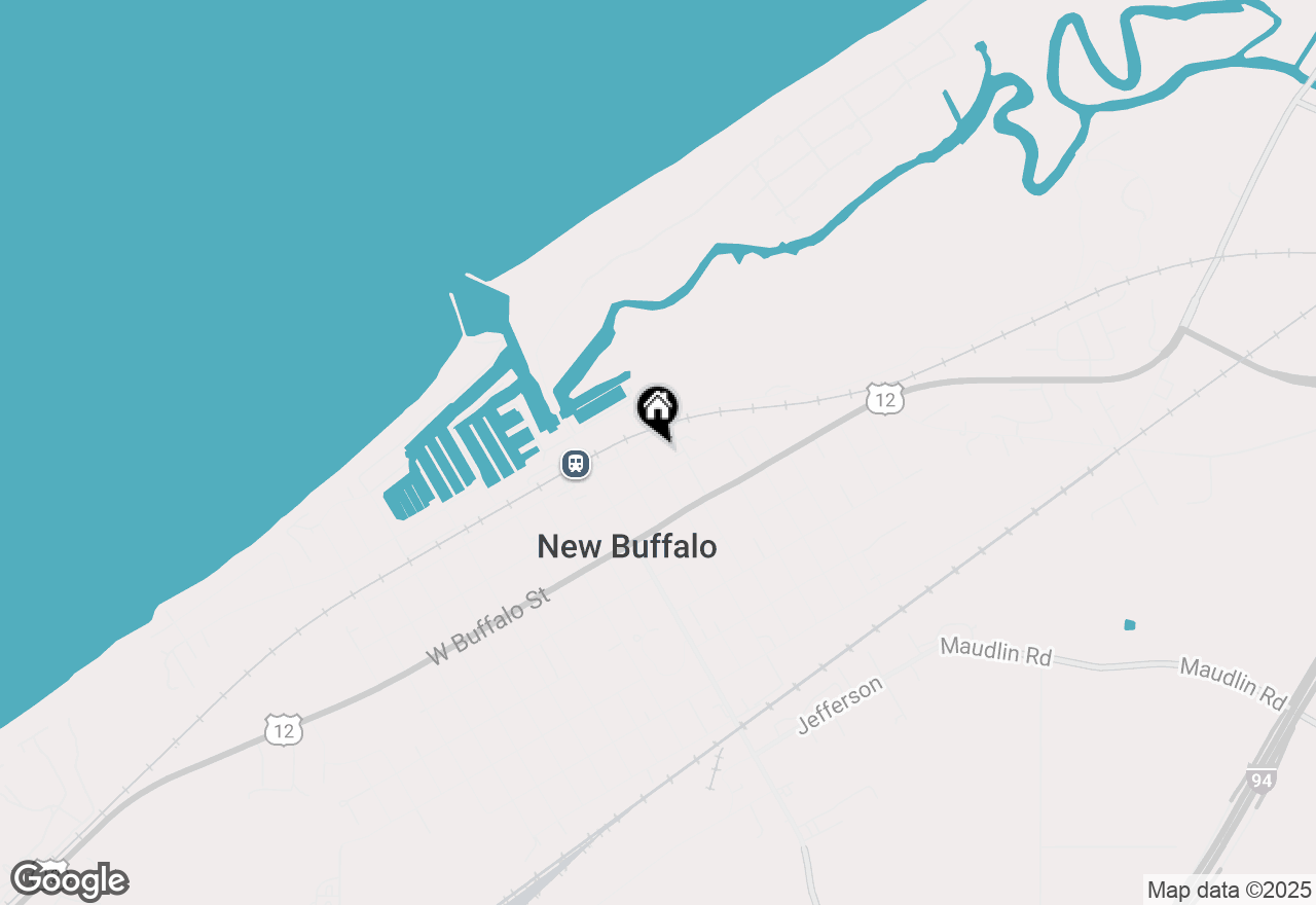 Map of 227 N Townsend Street #101, New Buffalo, MI 49117