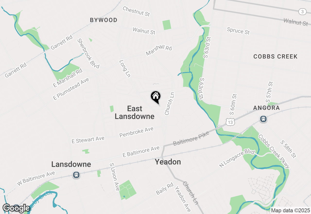 Map of 7123 Seaford Road, Upper Darby, PA 19082