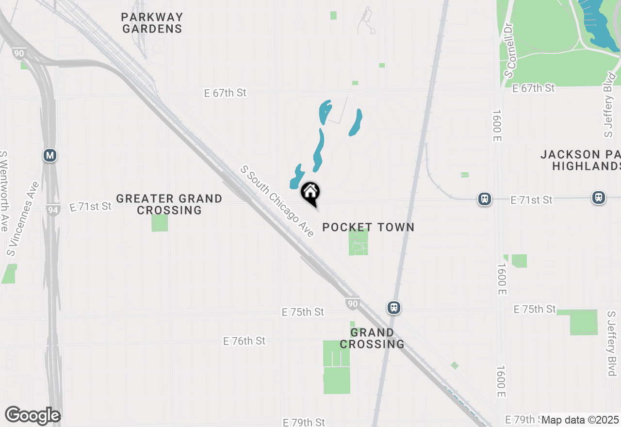 Map of 7125 S Drexel Avenue, Chicago, IL 60619