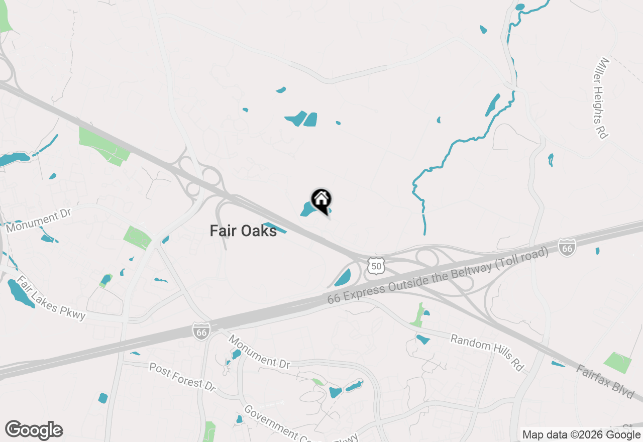 Map of 3913 Green Look Court, Fairfax, VA 22033