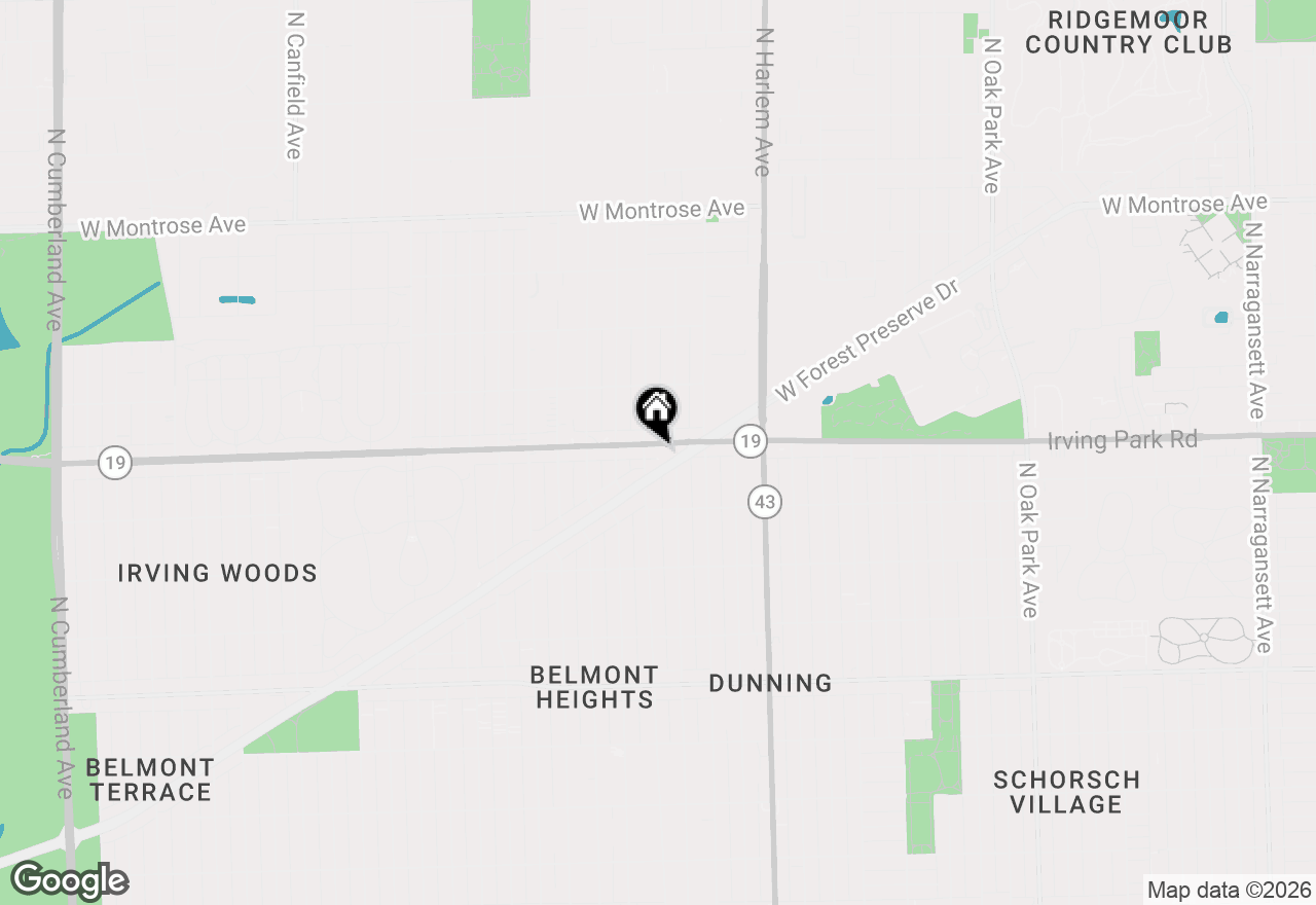 Map of 7339 W Irving Park Road, Chicago, IL 60634