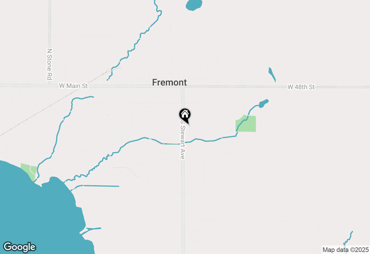 Map of 430 S Stewart Avenue, Fremont, MI 49412