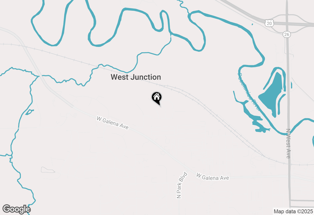 Map of 1061 Arapaho Drive, Freeport, IL 61032
