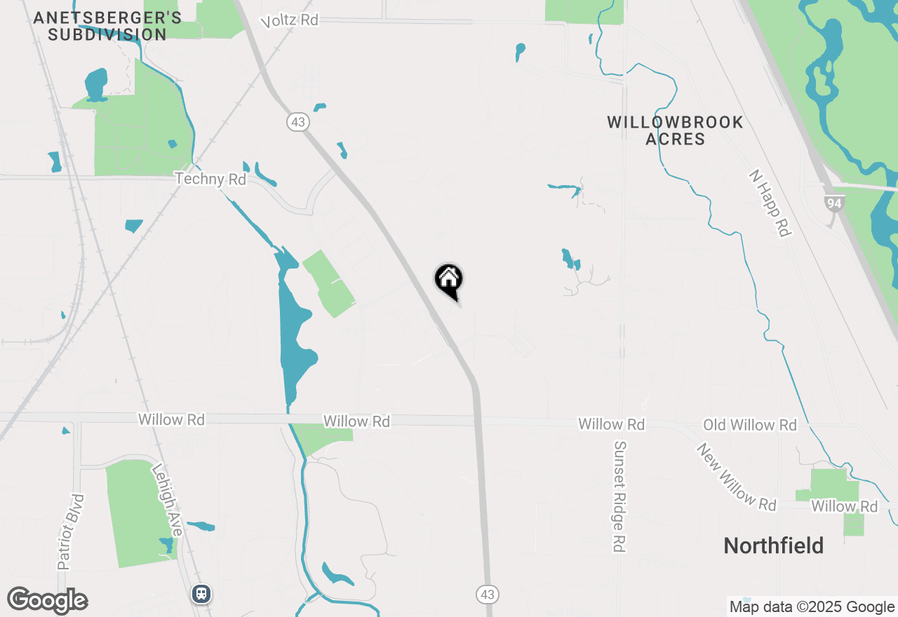 Map of 2365 Waukegan Road #1C, Northbrook, IL 60062