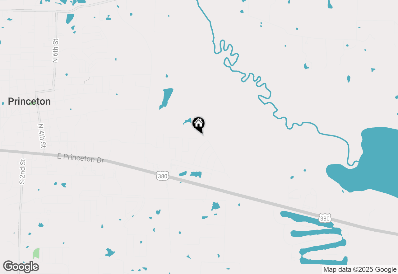 Map of 2014 Sandalwood Way, Princeton, TX 75407