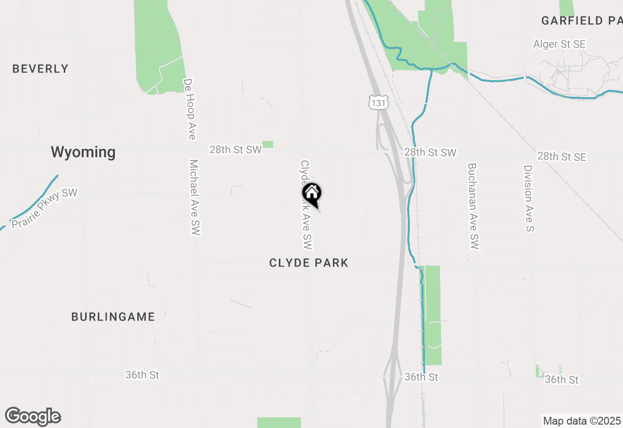 Map of 3020 Clyde Park Avenue Sw, Wyoming, MI 49509