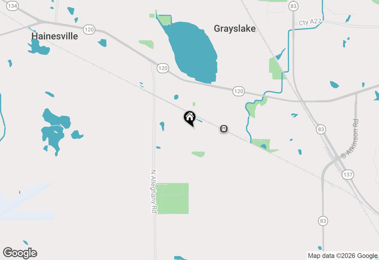 Map of 548 Silverton Drive, Grayslake, IL 60030