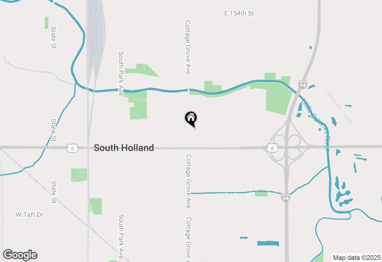 Map of 800 E 161st Street, South Holland, IL 60473