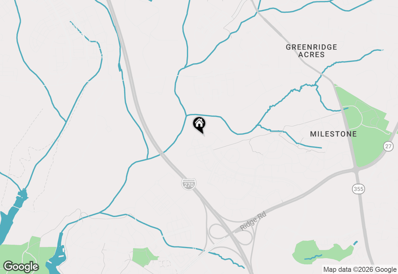 Map of 13022 Vaden Terrace #225A, Germantown, MD 20876