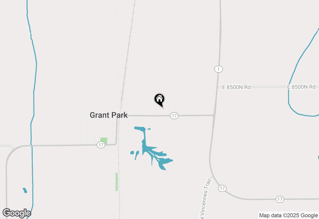 Map of 12393 E Il-1, Grant Park, IL 60940