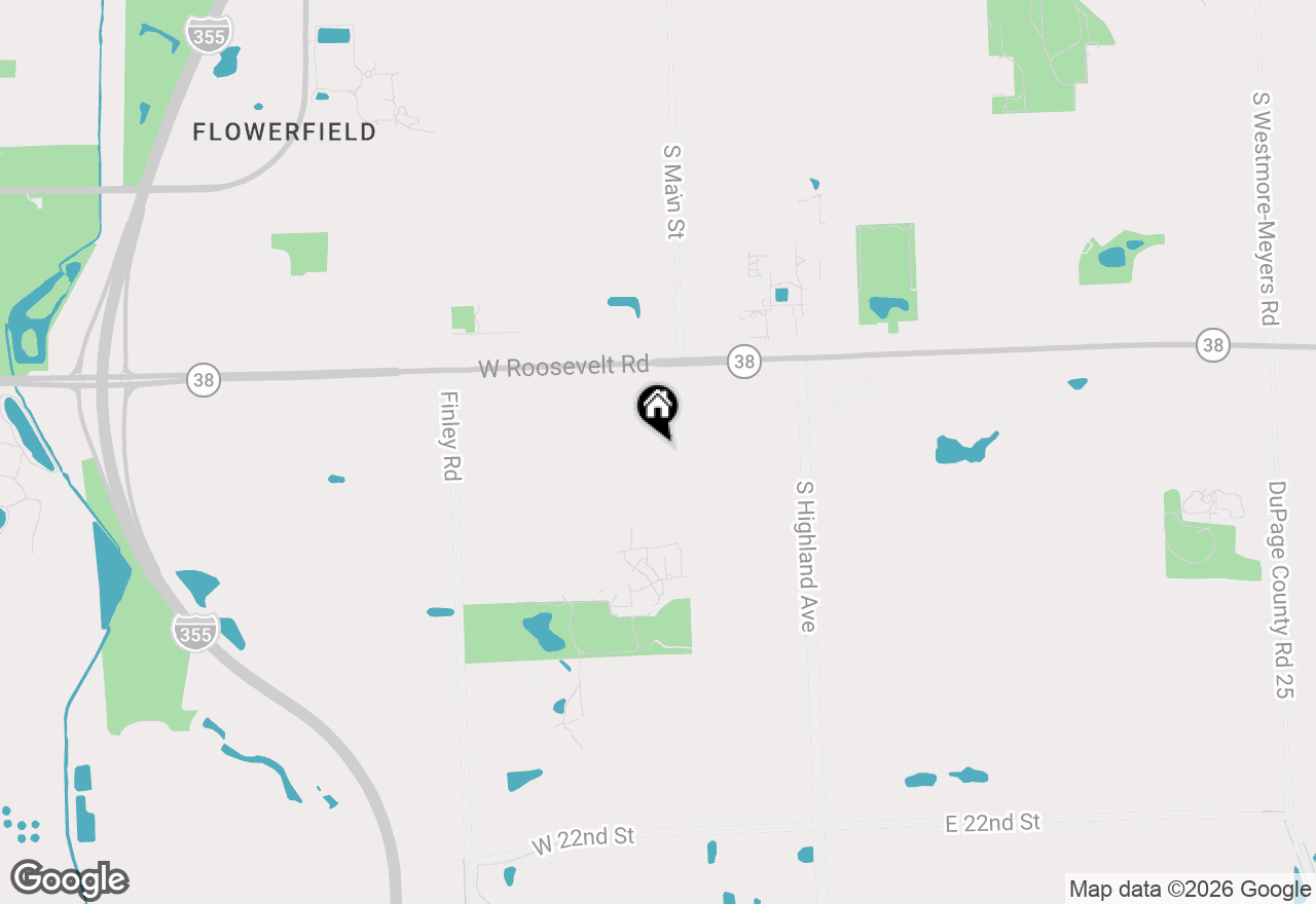 Map of 1320A Lore Lane #101, Lombard, IL 60148
