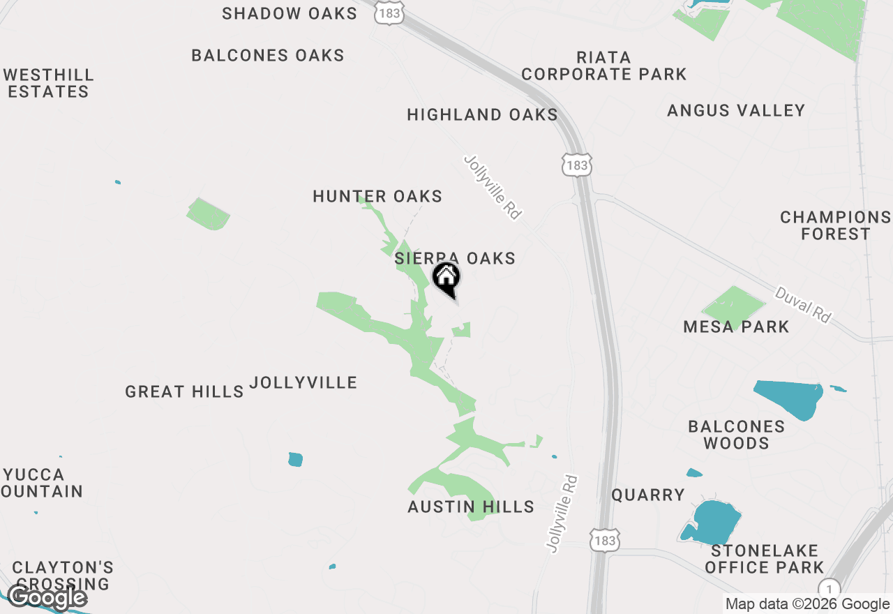 Map of 5709 Tahoma Pl, Austin, TX 78759