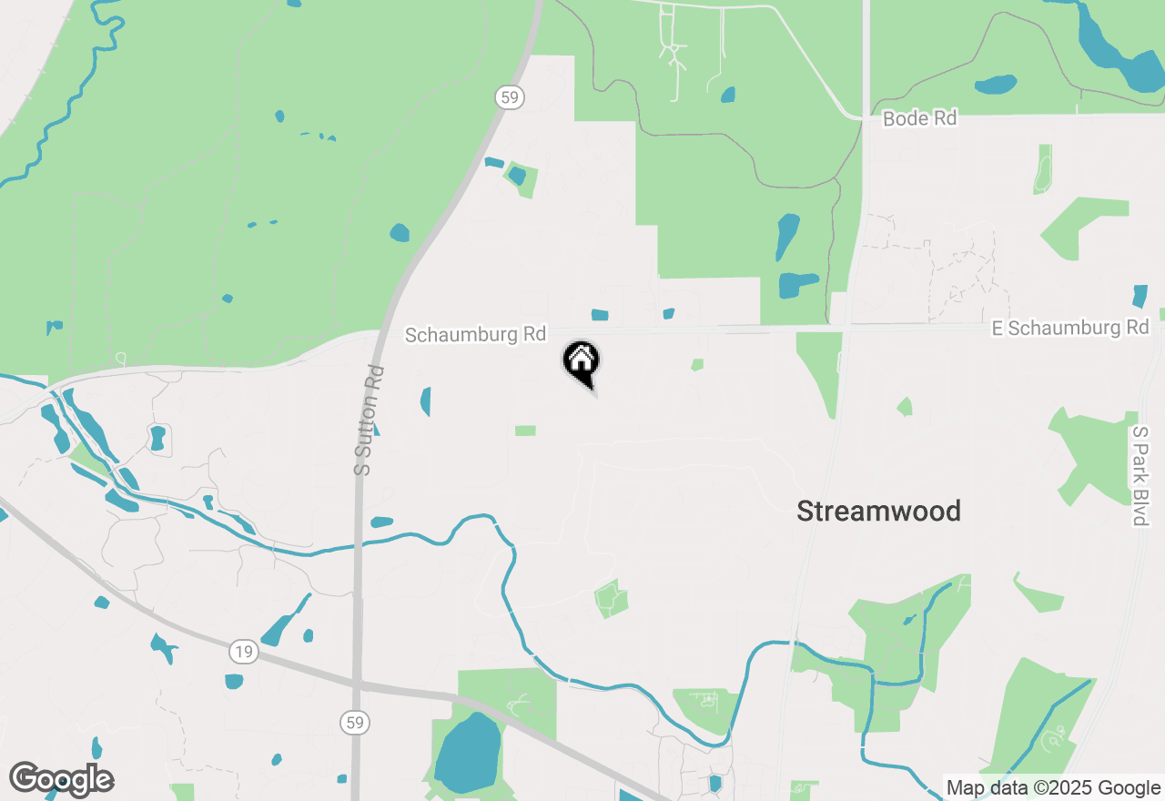 Map of 423 Walnut Drive, Streamwood, IL 60107
