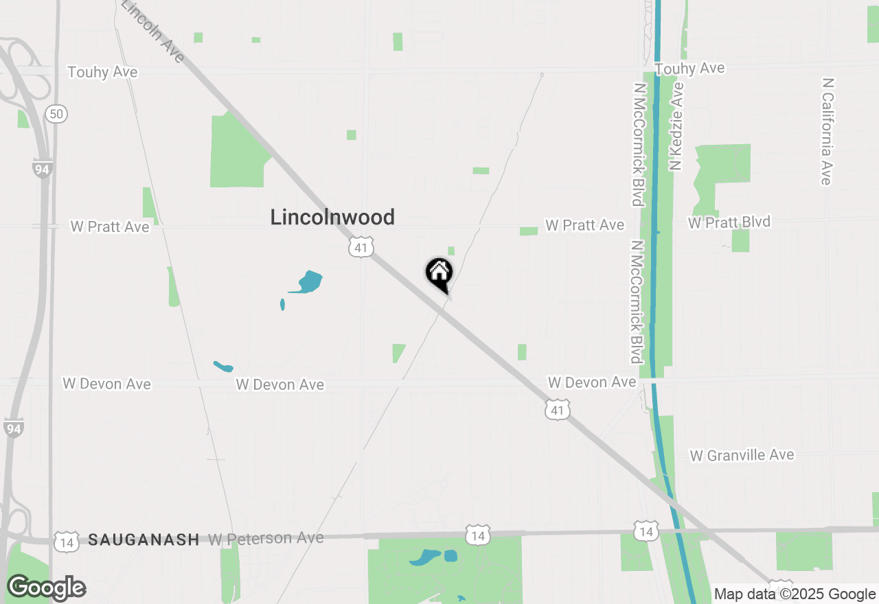 Map of 6601 N Lincoln Avenue, Lincolnwood, IL 60712