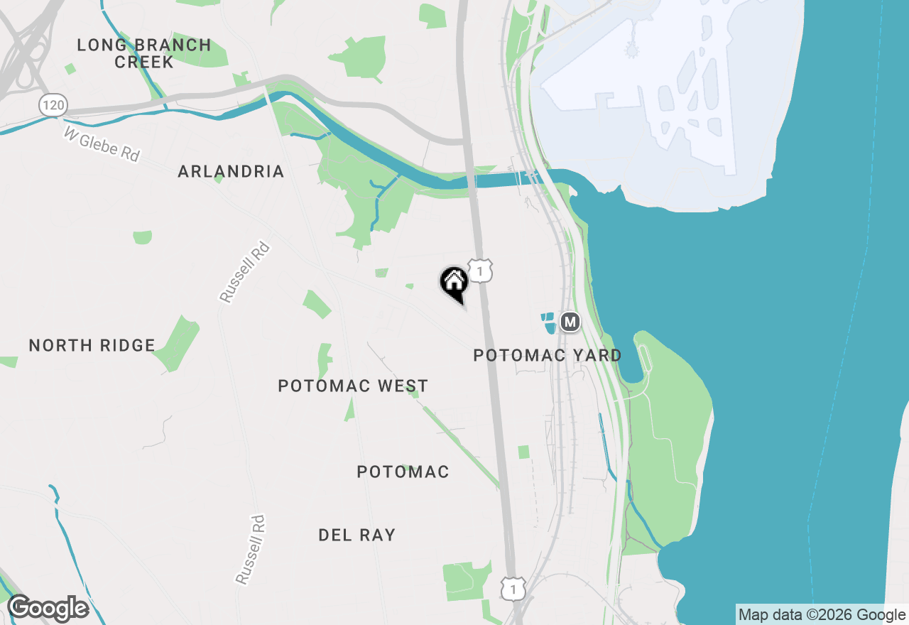 Map of 234 Wesmond Drive, Alexandria, VA 22305