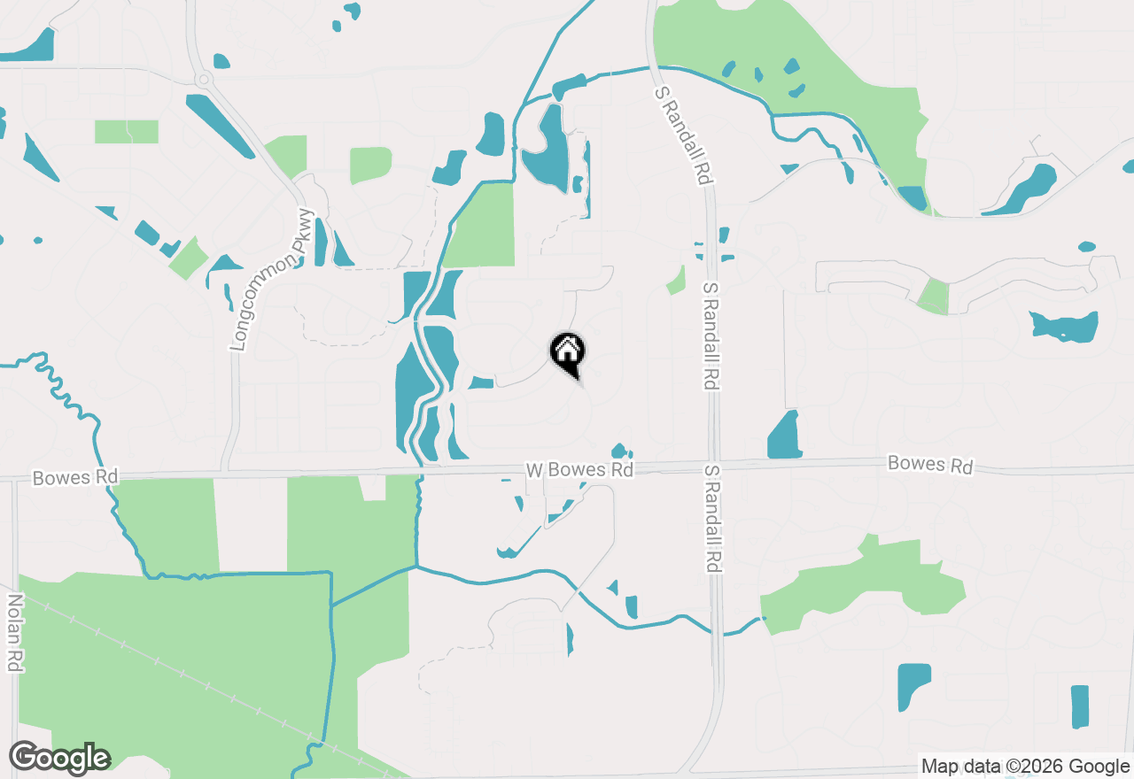 Map of 2486 Harvest Valley, Elgin, IL 60124