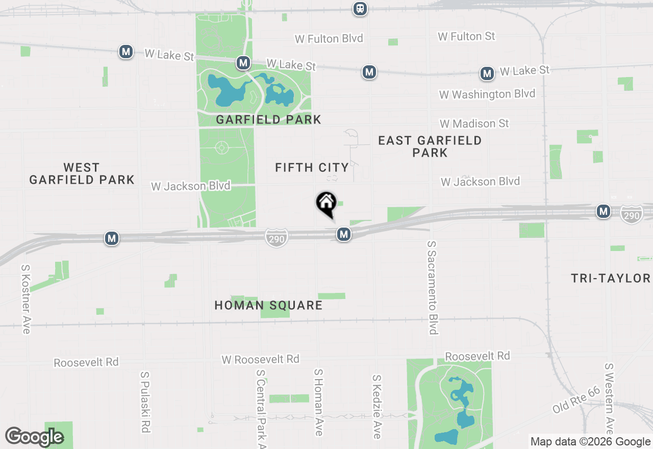 Map of 3338 W Congress Parkway, Chicago, IL 60612