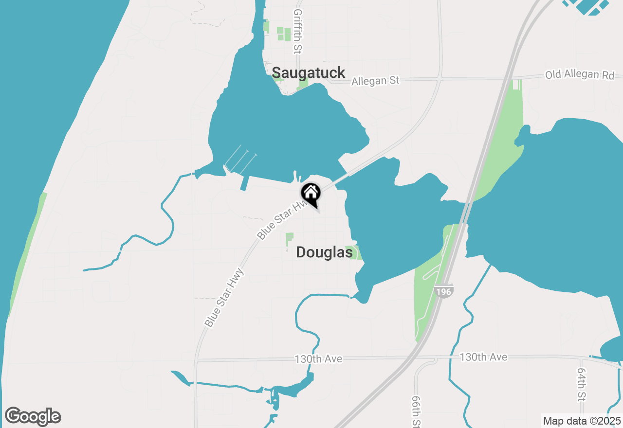 Map of 36 Chestnut Street, Douglas, MI 49406