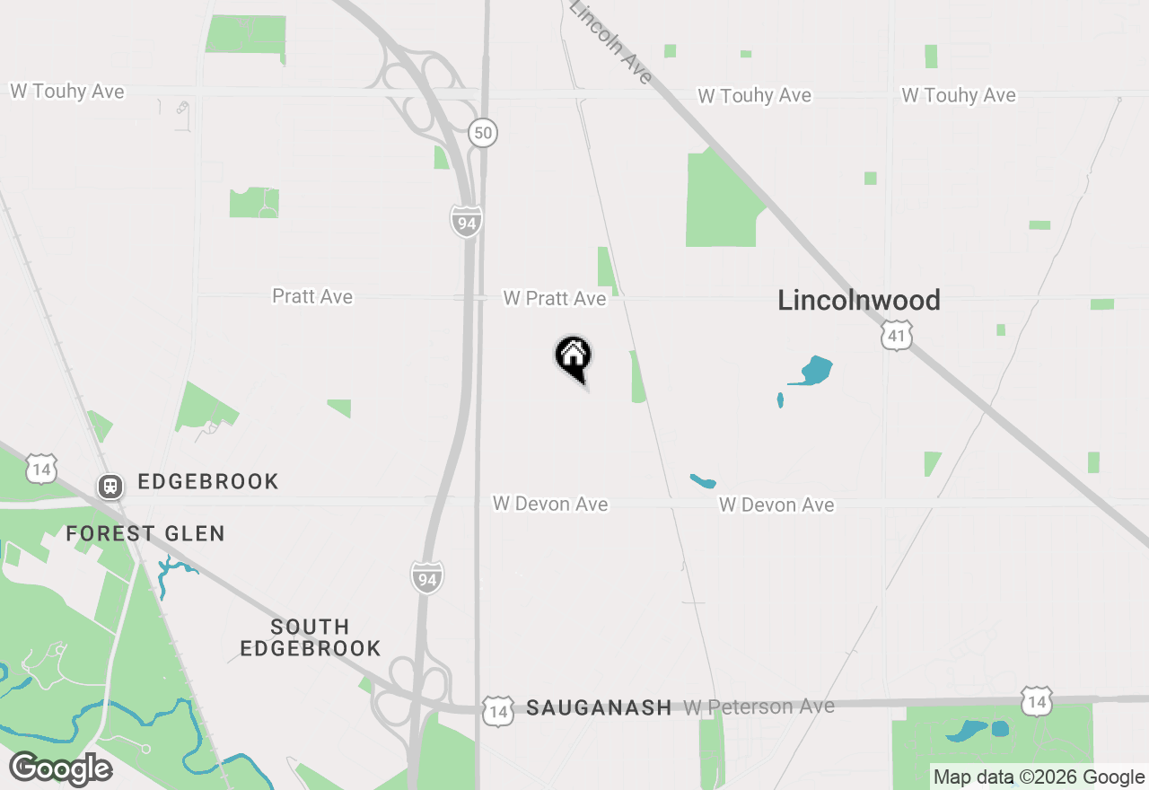 Map of 6600 N Kenton Avenue, Lincolnwood, IL 60712