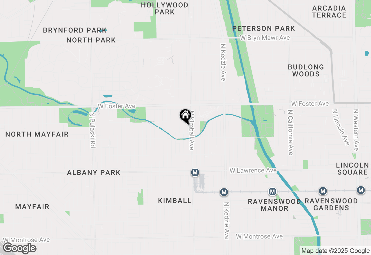 Map of 5037 N Bernard Street, Chicago, IL 60625