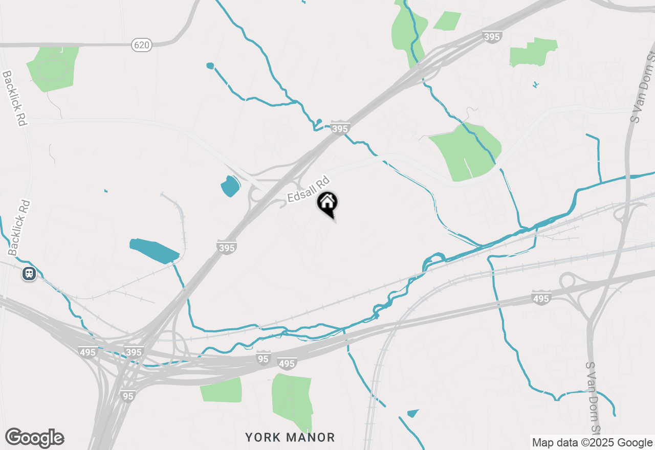 Map of 5604 Bloomfield Dr #02, Alexandria, VA 22312