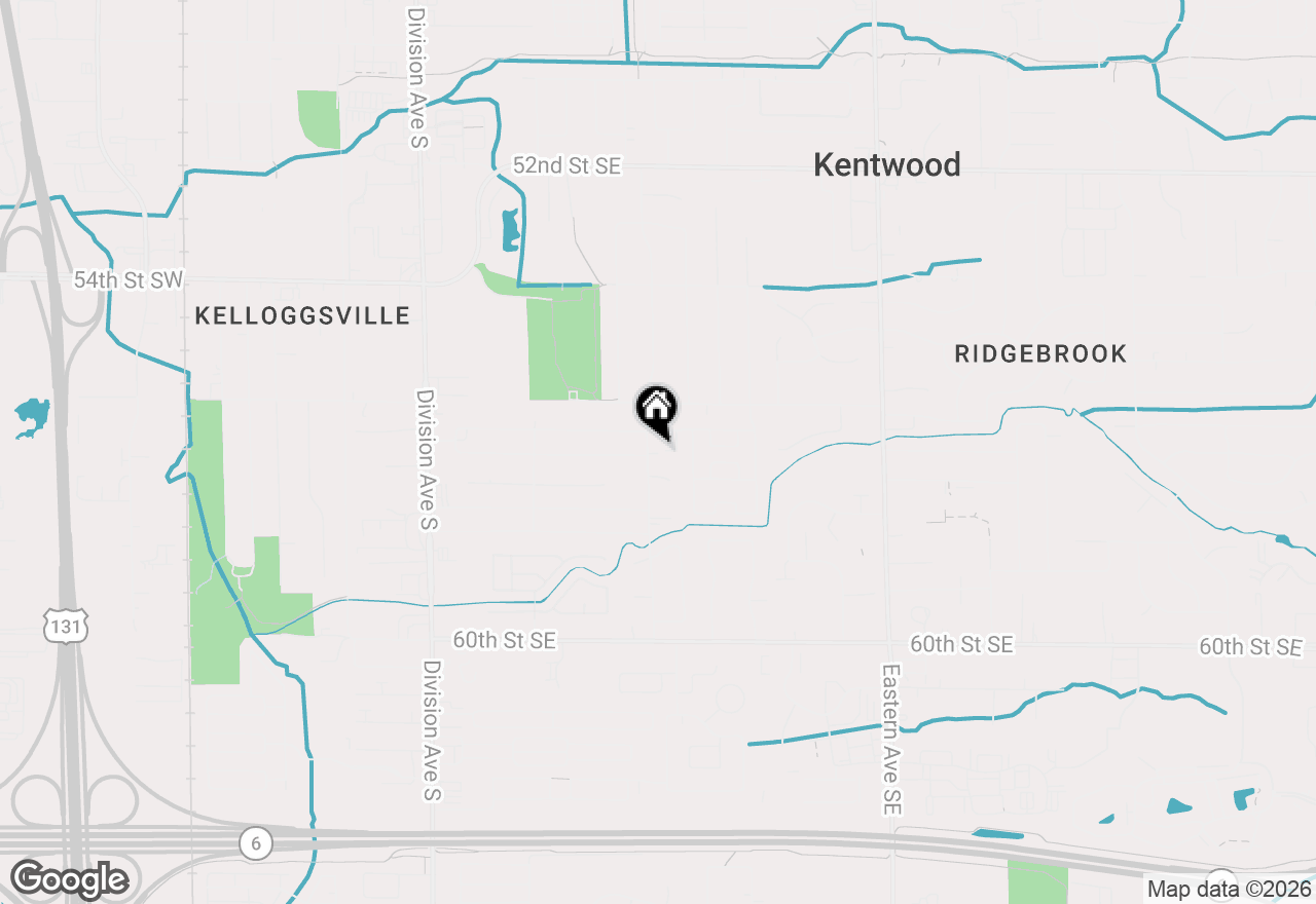 Map of 5682 Madison Avenue Se, Grand Rapids, MI 49548