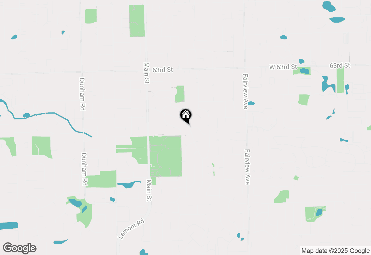 Map of 6606 Fairmount Avenue, Downers Grove, IL 60516