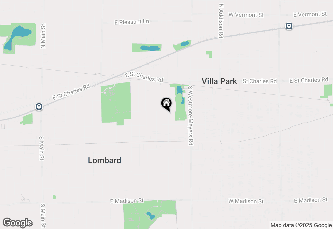 Map of 118 S Highland Avenue, Lombard, IL 60148