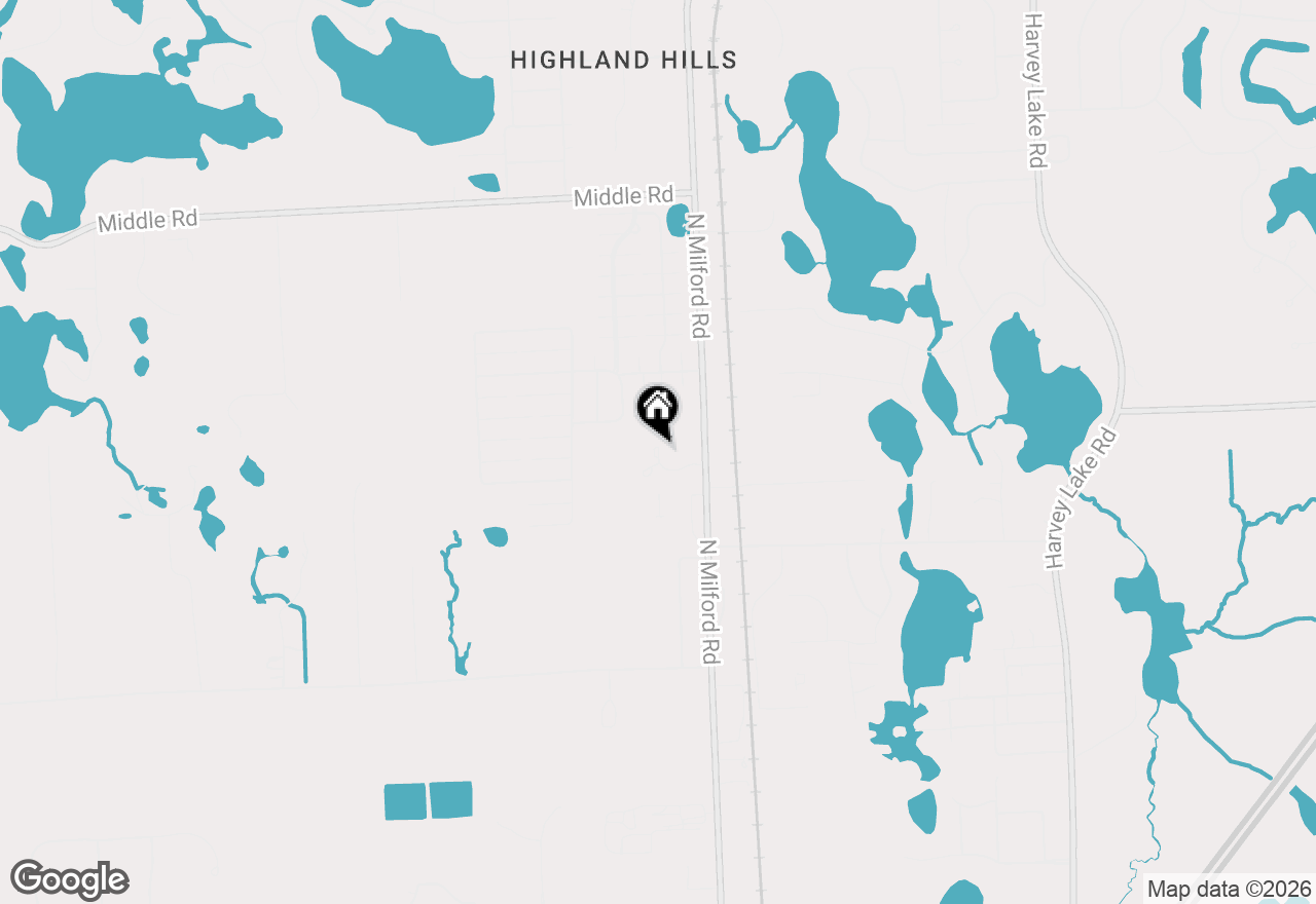 Map of 323 Countryside Court, Highland, MI 48357