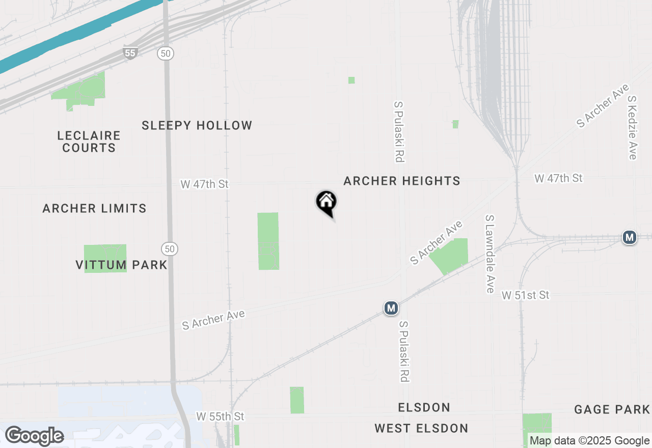 Map of 4824 S Tripp Avenue, Chicago, IL 60632