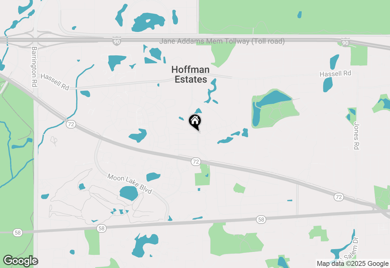 Map of 1704 Fayette Walk #E, Hoffman Estates, IL 60169