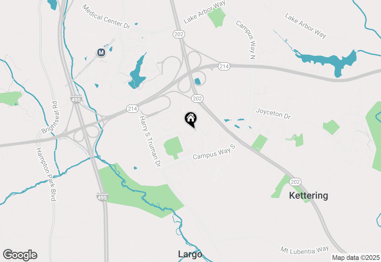 Map of 10121 Prince Place #203-10B, Upper Marlboro, MD 20774