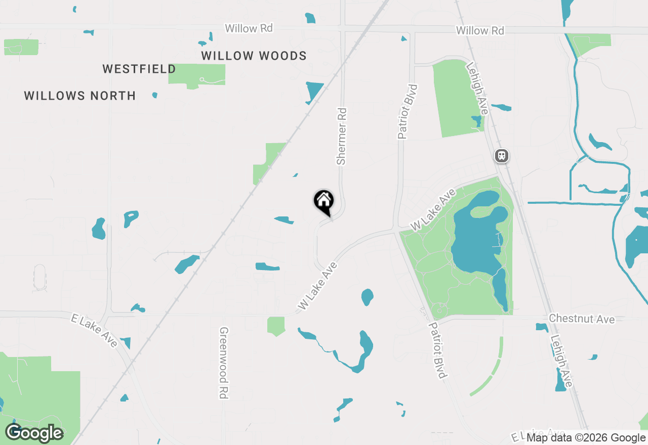 Map of 2010 Shermer Road, Glenview, IL 60026