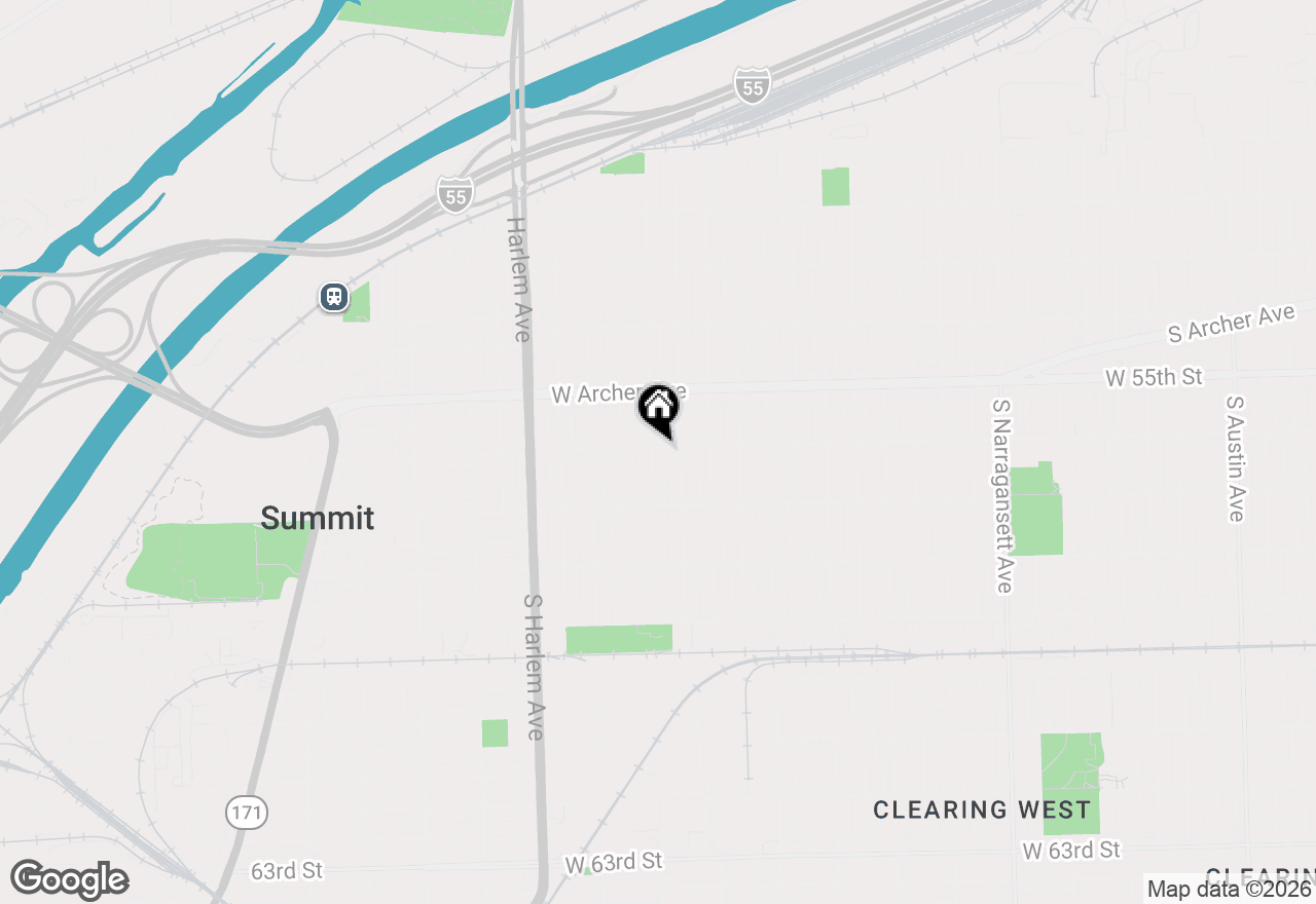 Map of 5601 S Sayre Avenue, Chicago, IL 60638