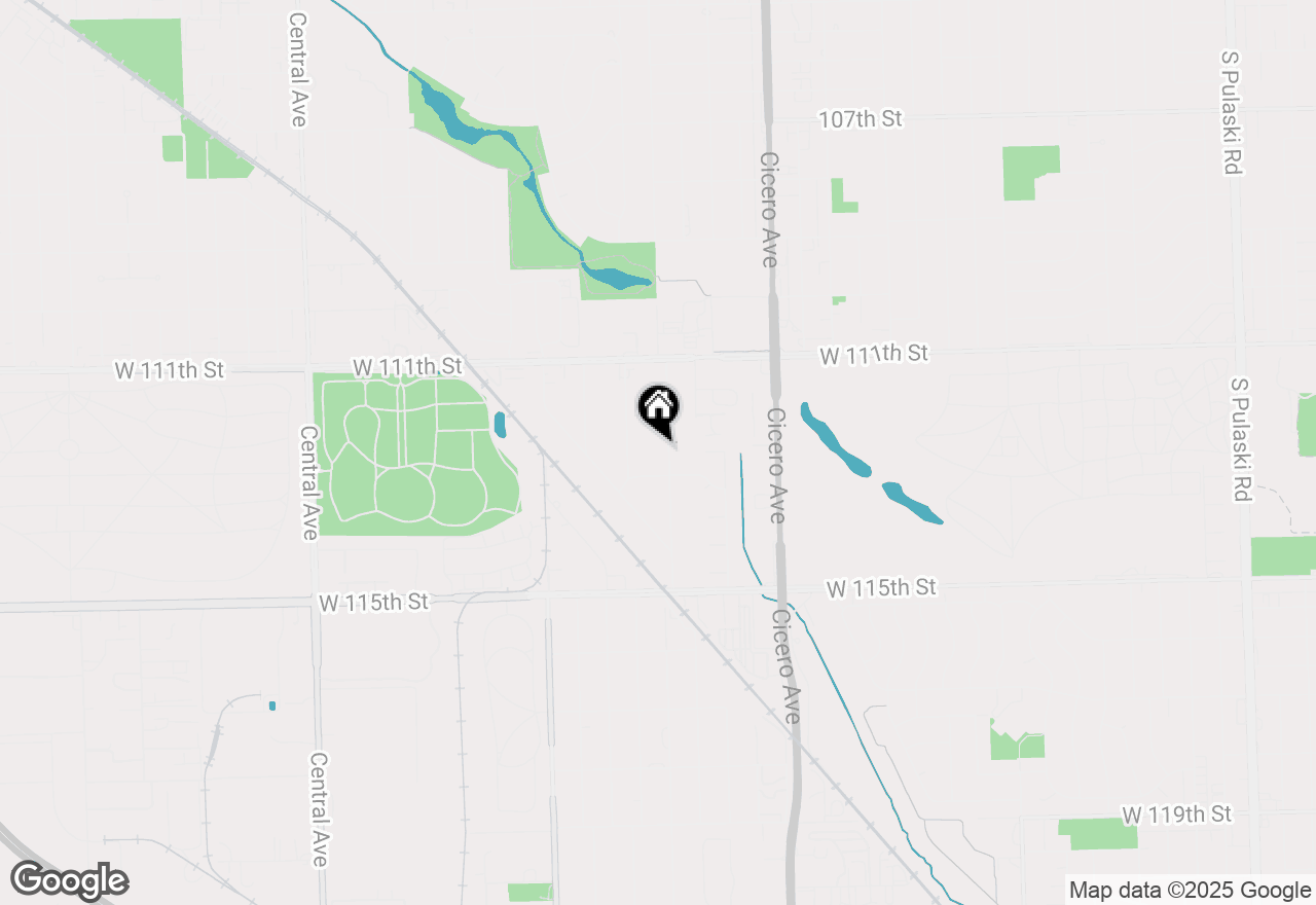 Map of 11234 S Lawler Avenue, Alsip, IL 60803