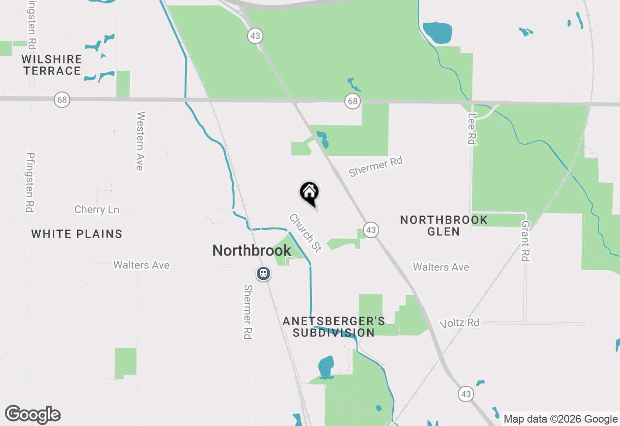 Map of 1255 Shermer Road, Northbrook, IL 60062