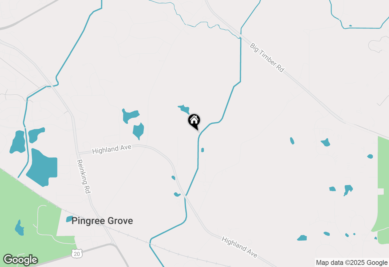 Map of 14N515 Highland Avenue, Elgin, IL 60124