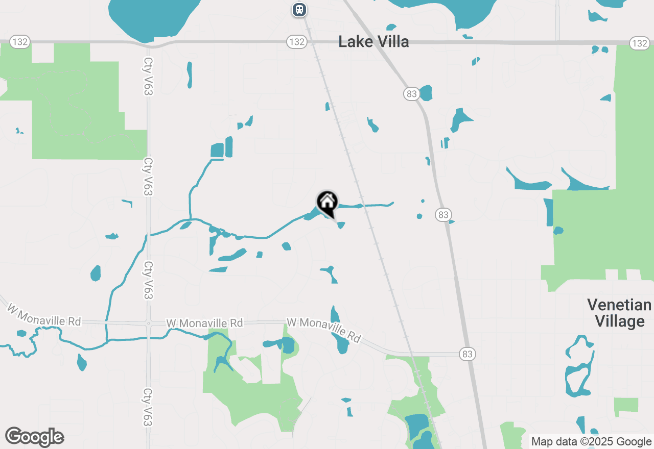 Map of 212 Briar Ridge Lane, Lake Villa, IL 60046