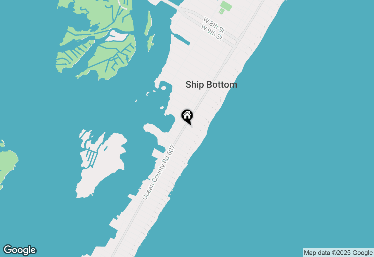 Map of 2304 Long Beach Boulevard, Ship Bottom, NJ 08008