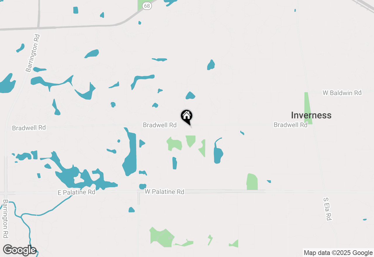Map of 5195 Carriana Court, Inverness, IL 60010