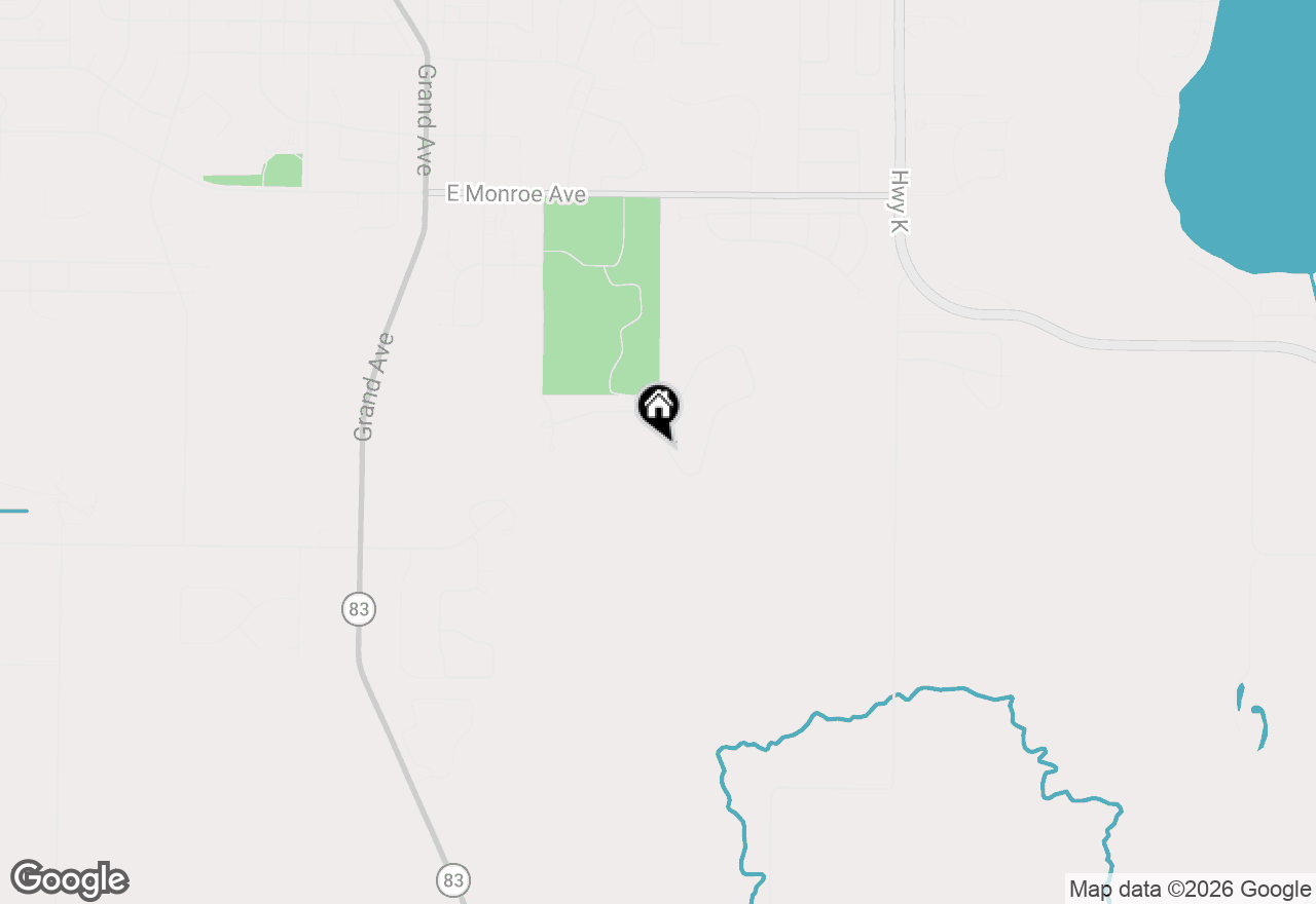 Map of 1251 Chippewa Dr, Hartford, WI 53027