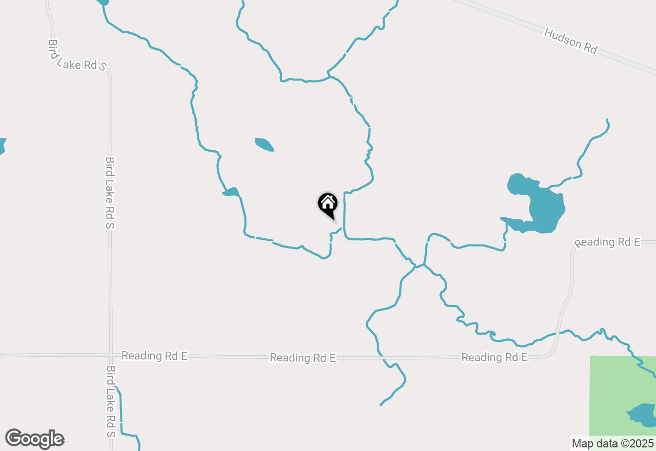 Map of 0 S Tripp Road, Osseo, MI 49266