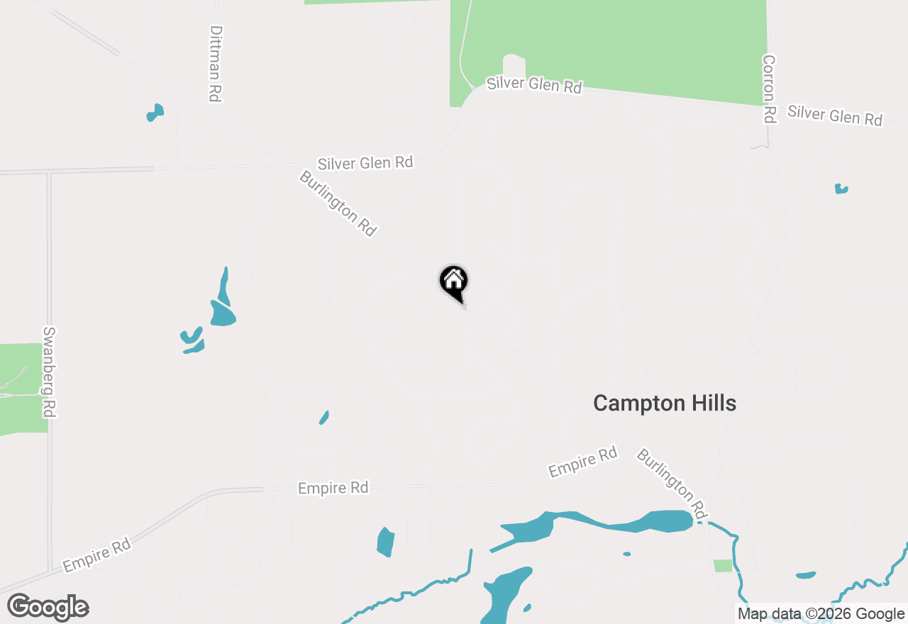Map of 41W461 Burlington Road, Campton Hills, IL 60175