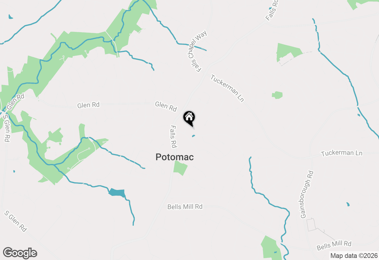 Map of 11505 Le Havre Drive, Rockville, MD 20854