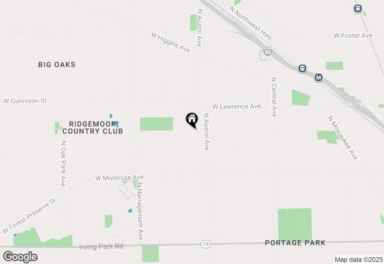 Map of 6056 W Eastwood Avenue #2, Chicago, IL 60630