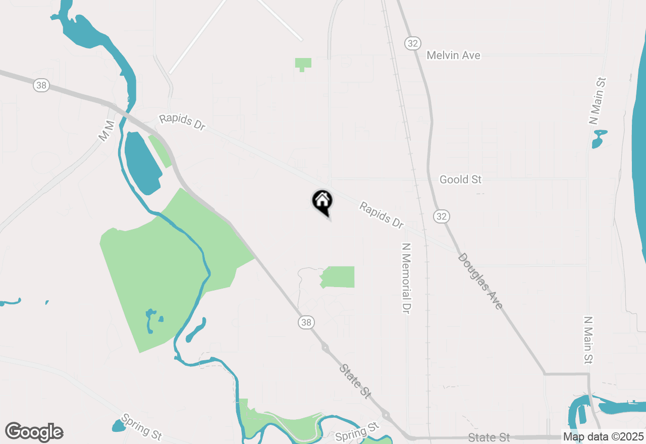 Map of 1911 Polaris Ave, Racine, WI 53404